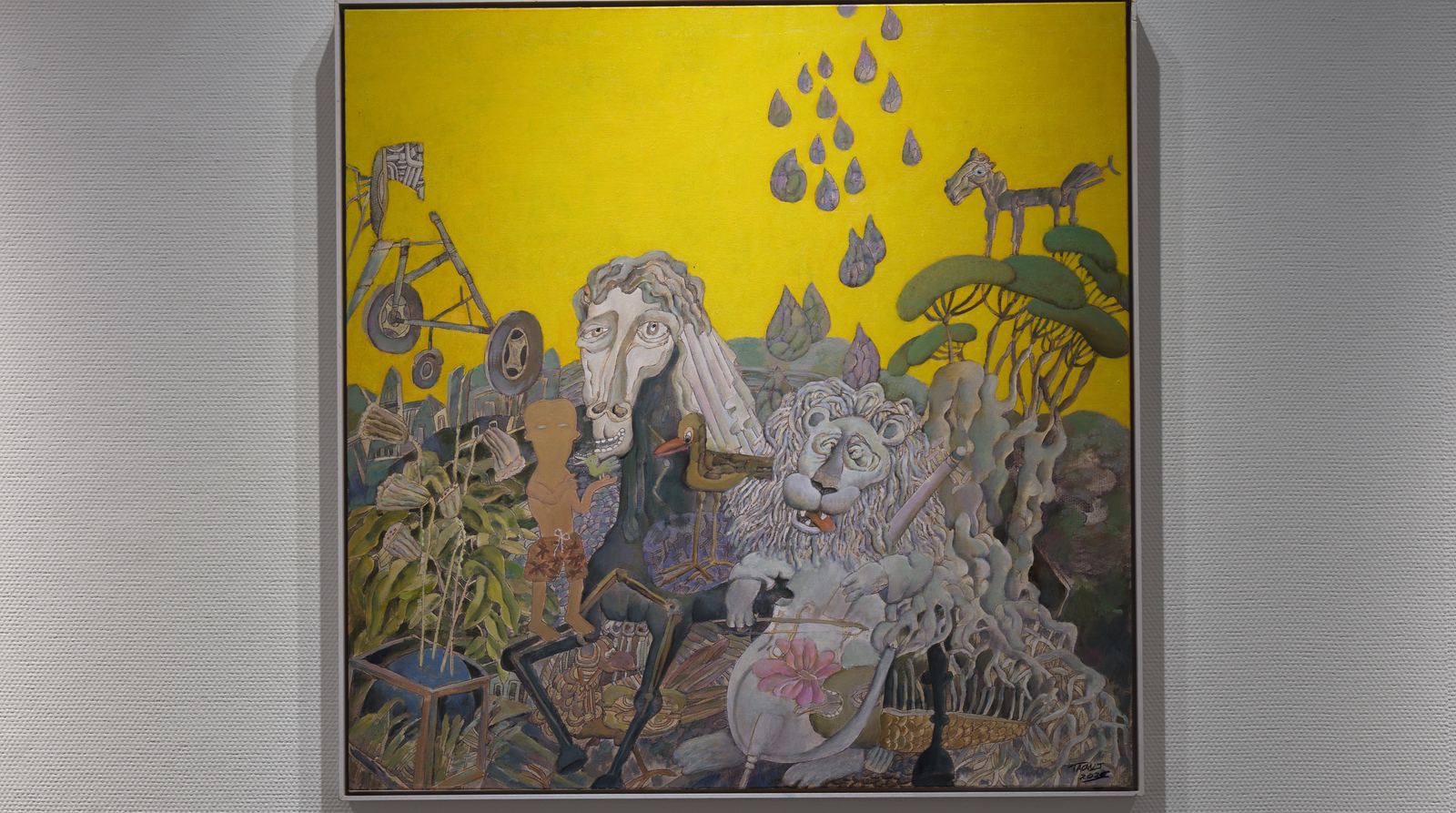 童心未泯，艺术永恒，陶文杰作品展活动现场 2