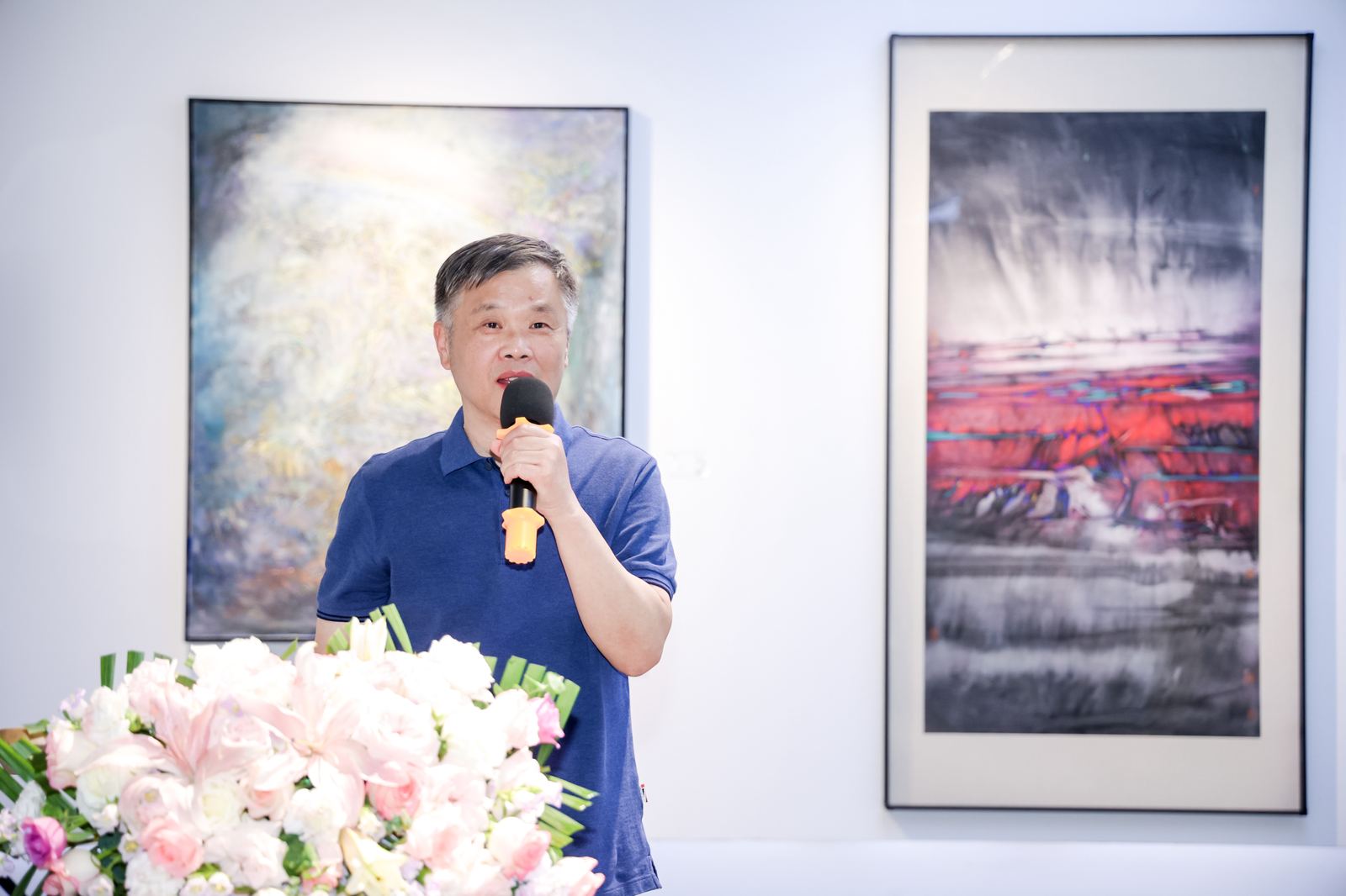 心象合壁，双人写意抽象作品展活动现场 1