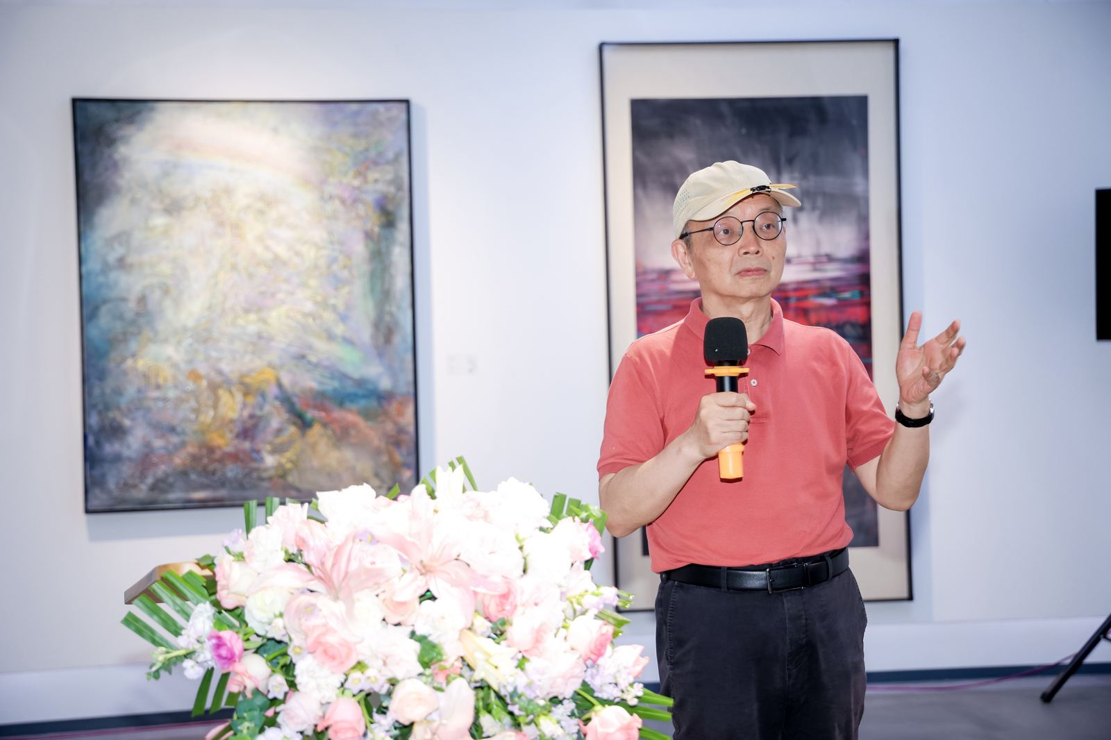 心象合壁，双人写意抽象作品展活动现场 3