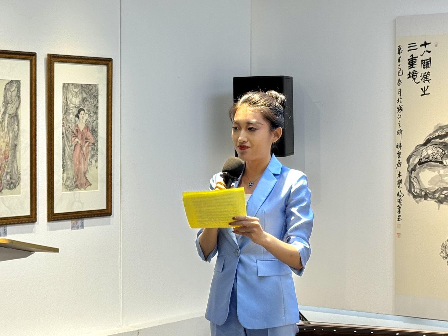 杨德 三重境 展览活动现场 2
