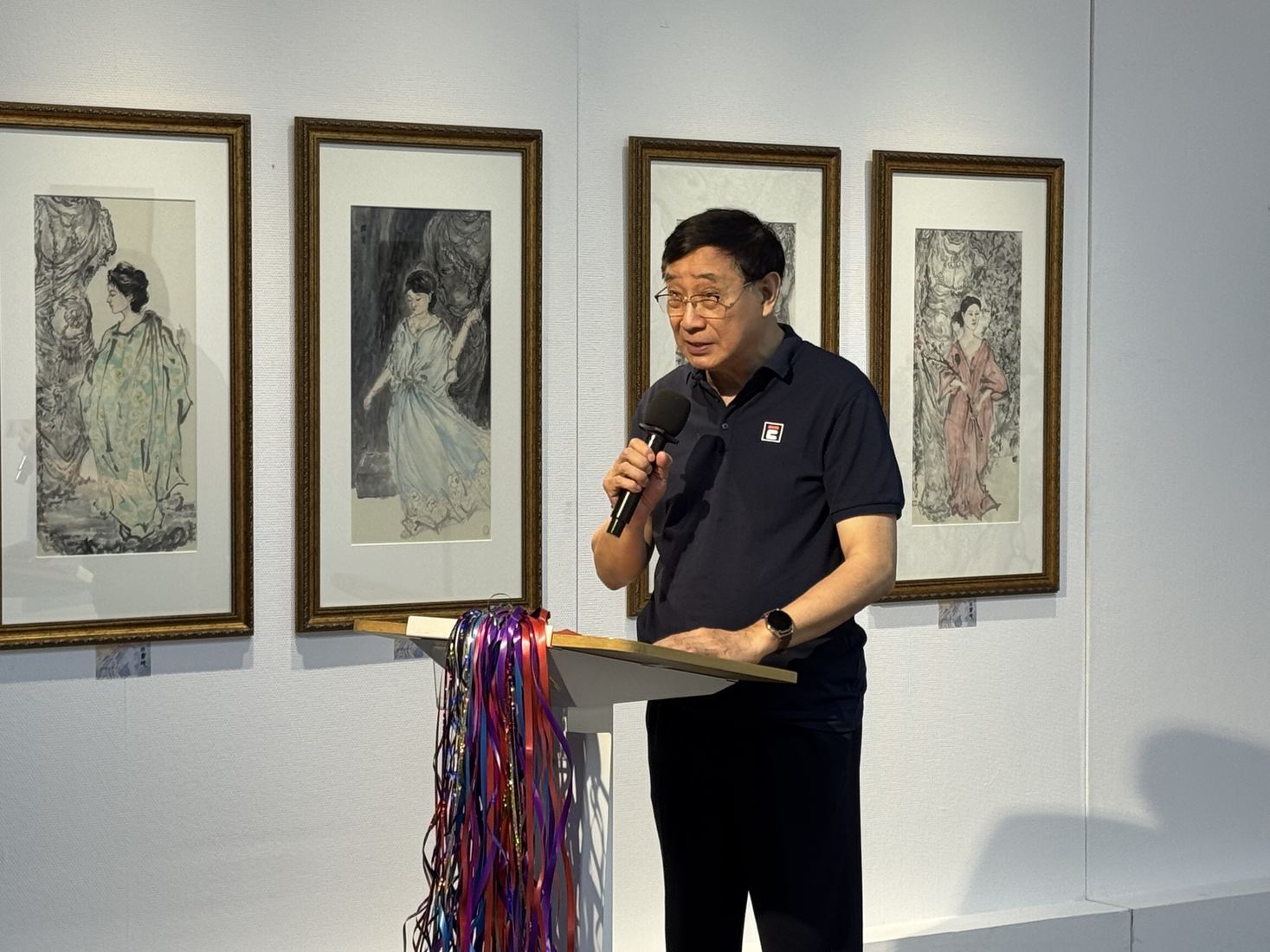 杨德 三重境 展览活动现场 3